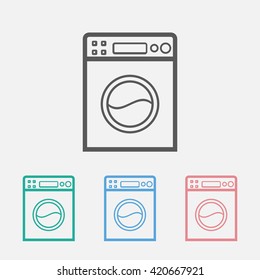 washing machine icon