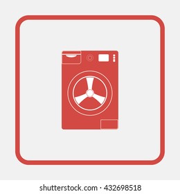 Washing machine icon.