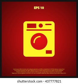washing machine icon