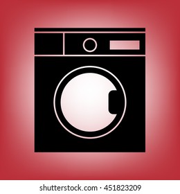 Washing machine icon.