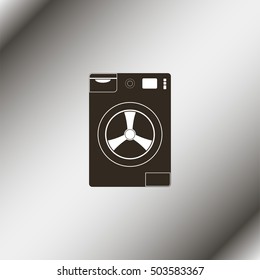 Washing machine icon.