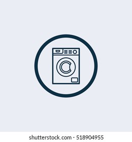Washing machine icon