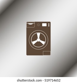 Washing machine icon.