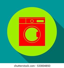 Washing machine icon.
