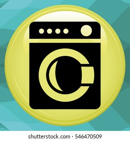 Washing machine icon.