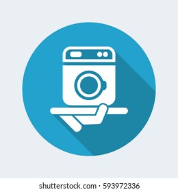 Washing machine icon