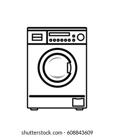 Washing machine icon
