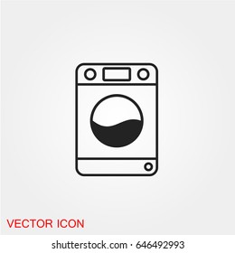 Washing machine icon