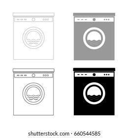 Washing machine  icon .