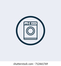 Washing machine icon