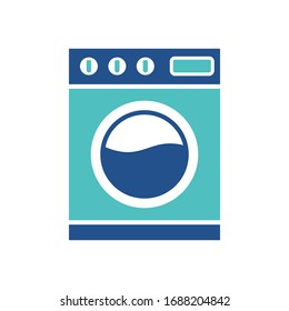 lavadora 
diseño de iconos, colección de iconos de estilo plano