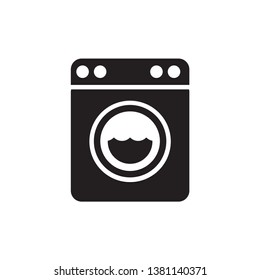 washing machine icon design template