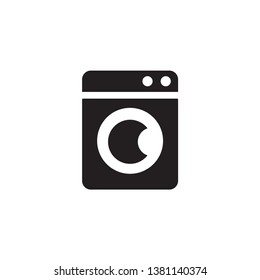 washing machine icon design template