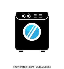 washing machine  icon design template vector isolated illustration
