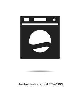 washing machine icon flat art app sign image