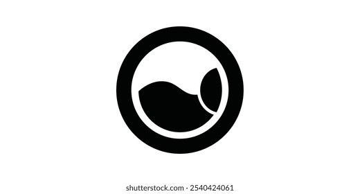 Washing Machine icon flat illustration.