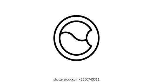 Ilustración plana de icono de lavadora.