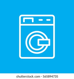 washing machine icon illustration isolated vector sign symbol
