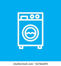 washing machine icon illustration isolated vector sign symbol