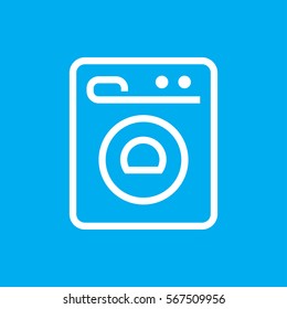 washing machine icon illustration isolated vector sign symbol