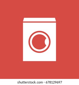 Washing machine icon illustration isolated vector sign symbol