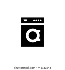 washing machine icon illustration isolated vector sign symbol