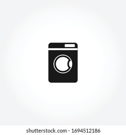  Icono de lavadora. elemento de diseño aislado