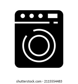 Washing Machine icon isolated on white background