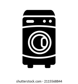 Washing Machine icon isolated on white background