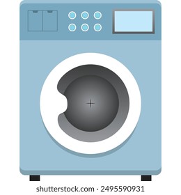 Washing machine icon for laundry business