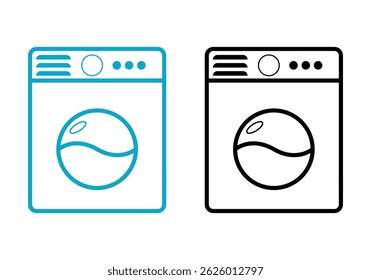 Washing machine icon. Laundry sign. Web site page and mobile app design element
