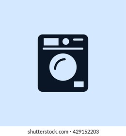 washing machine icon. washing machine sign