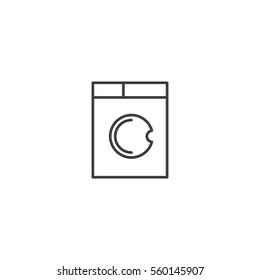 washing machine icon. sign design