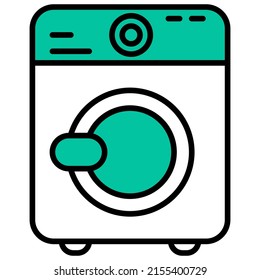 icono de la lavadora con fondo transparente
