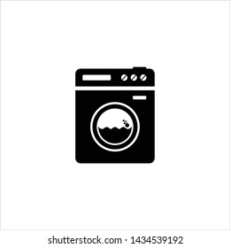 Washing Machine icon in trendy design style.