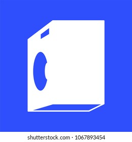 washing machine icon vector