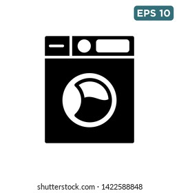 washing machine icon vector design template