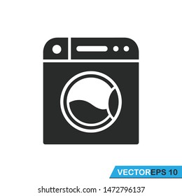 washing machine icon vector design template