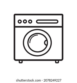 washing machine icon vector design template