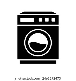 washing machine icon vector design template simple and clean