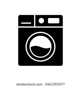 washing machine icon vector design template simple and clean