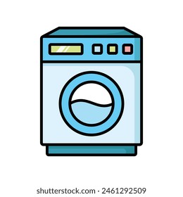 washing machine icon vector design template simple and clean