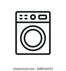 Washing machine icon vector design templates simple and modern