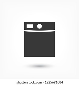 Washing machine icon. Vector  Eps 10 