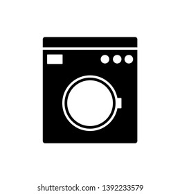Washing machine Icon Vector illustration. - Vector