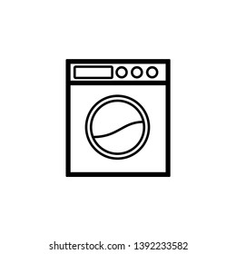 Washing machine Icon Vector illustration. - Vector