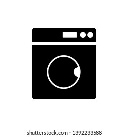 Washing machine Icon Vector illustration. - Vector