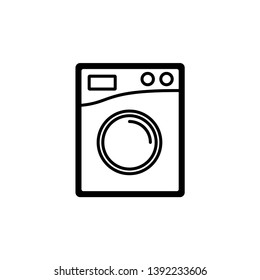 Washing machine Icon Vector illustration. - Vector