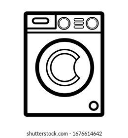 washing machine icon vector illustration sign design