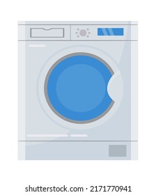 Washing machine icon. Vector illustration